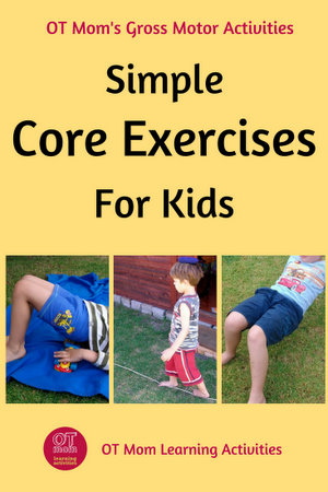 Fun Core Exercises For Kids!