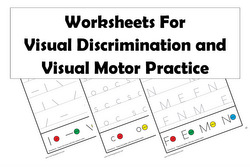 visual perception printable activities for preschool