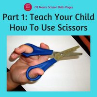how to cut with scissors
