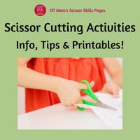 The Cutting Jar - Scissor Skills Exercises